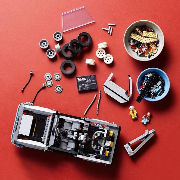 Lego Creator Expert 10300 Back To The Future Time Machine - Resim 5