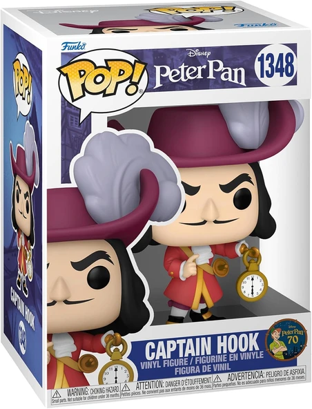 Funko Pop! Disney: Peter Pan 70Th Anniversary - Captain Hook ürün görseli 1