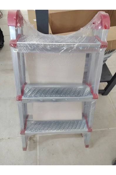 Ayyıldız merdiven 3+3 profil çift çıkışlı merdiven ürün görseli 1