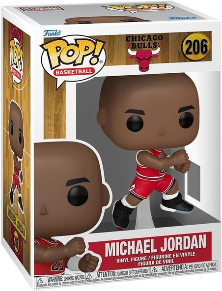Funko Pop! Nba: Bulls - Michael Jordan - ('89) "The Shot - Koleksiyonluk Vinil Figür - Hediye Fikri ürün görseli 1