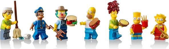 Lego 10352 Icons The Simpsons™: Krusty Burger - Resim 8