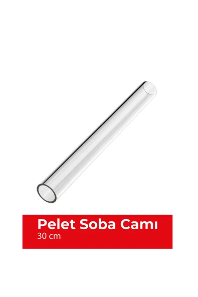 Pelet Soba Camı 30 Cm ürün görseli 1