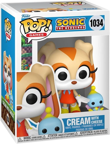 Funko Nita Toys Pop & Buddy: Sonic The Hedgehog - Cream W/Cheese Figür ürün görseli 1