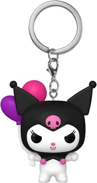 Funko Pop! Anahtarlık: Hk - Kuromi - (Bln) - Hello Kitty - Yeni Anahtarlık - Koleksiyon Için Vinil M ürün görseli 1