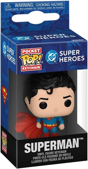 Funko Pop Anahtarlık: Dc Comics: Superman - Resim 2