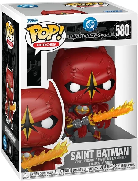Funko Pop! Heroes: Dc Dark Multiverse - Saint Batman - Dc Comics - Koleksiyon Vinil Figür - Hediye F ürün görseli 1