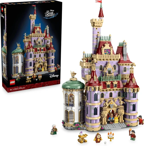 43263 Lego Disney Princess Güzel Ve Çirkin Şatosu ürün görseli 1