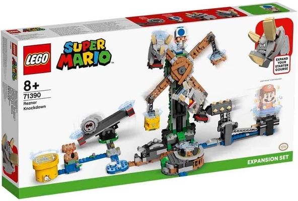 Lego® Super Mario™ Reznor Son Darbe Ek Macera Seti 71390 - Çocuklar Için Koleksiyonluk Oyuncak Yapım ürün görseli 1