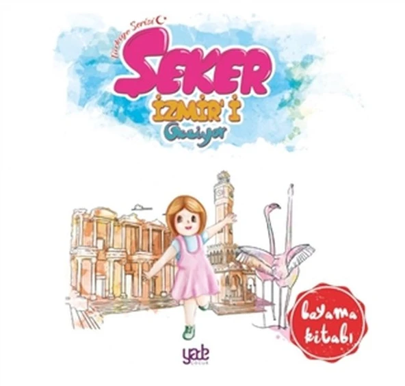 Şeker İzmir'i Geziyor - Boyama Kitabı ürün görseli 1