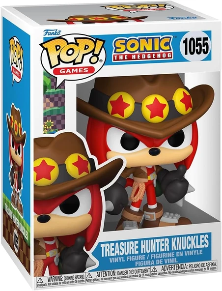 Funko Pop Games: Sonic- Treasure Hunter Knuckles Figür ürün görseli 1
