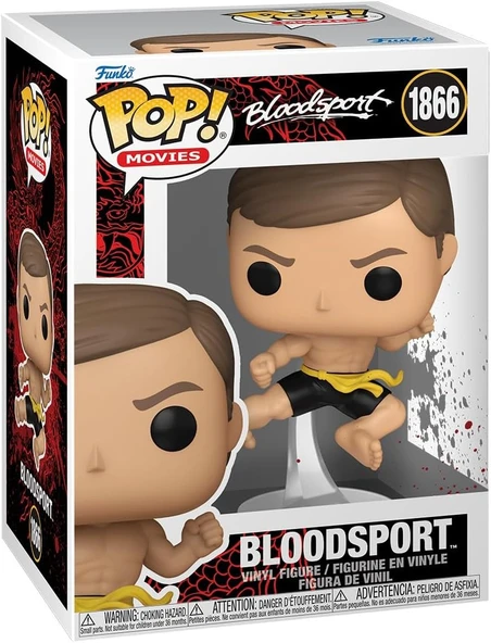 Funko Pop Filmleri: Bloodsport - Frank Dux - Koleksiyon Vinil Figür - Hediye Fikri - Resmi Ürün - Ço ürün görseli 1