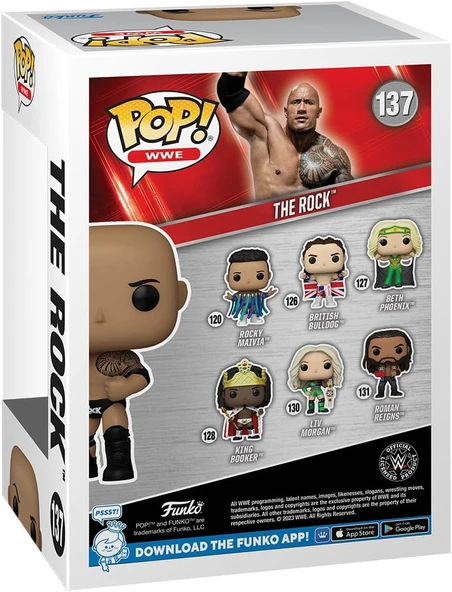 Funko Pop! Wwe: 60. Yıldönümü - The Rock - Resim 3