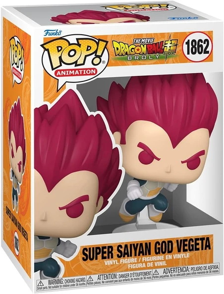 Funko Pop Animasyonu: Dragon Ball Super: Broly - Ssg Vegeta - Dragon Ball Super Broly - Koleksiyon V ürün görseli 1