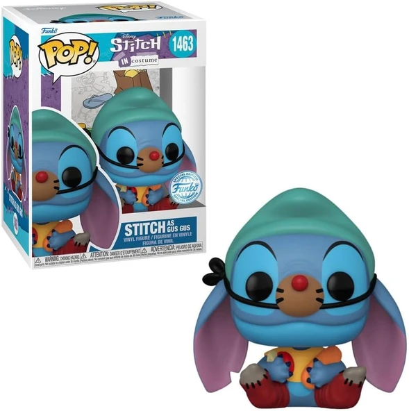 Funko Pop! Disney: Dikiş Kostümü - Gus Gus (Hariç), Koleksiyonluk Vinil Figür - 78403 ürün görseli 1