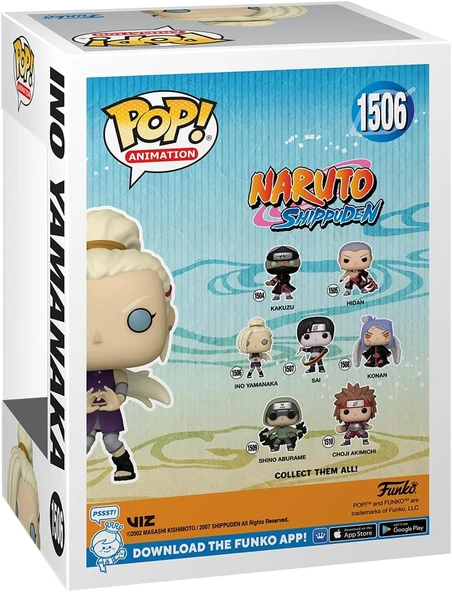 Funko Pop Figür Animation: Naruto - Ino Yamanaka - Resim 3