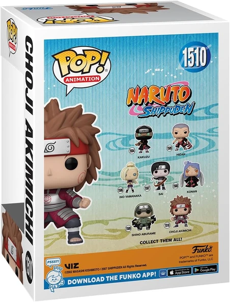 Funko Pop Figür Animation: Naruto - Choji Akimichi - Resim 3