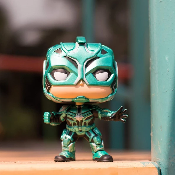 Funko Pop Captain Marvel Star Commander Figür - Resim 2