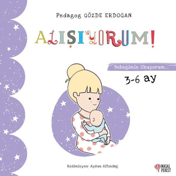 Alışıyorum - Bebeğimle Okuyorum 3-6 Ay ürün görseli 1