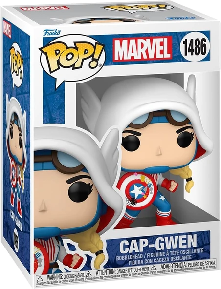 Funko Pop Marvel: Gwen Stacy - Captain America Gwen Figür ürün görseli 1