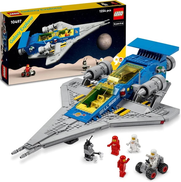 Lego® Galaksi Kâşifi 10497 - Uzay Sever Yetişkinler Için Model Yapım Seti (1246 Parça) ürün görseli 1