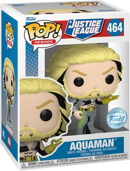 Funko Justice League Aquaman Pop ürün görseli 1