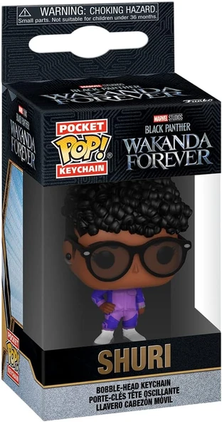 Funko Pop! Keychain: Black Panther - Wakanda Forever, Shuri - Resim 2