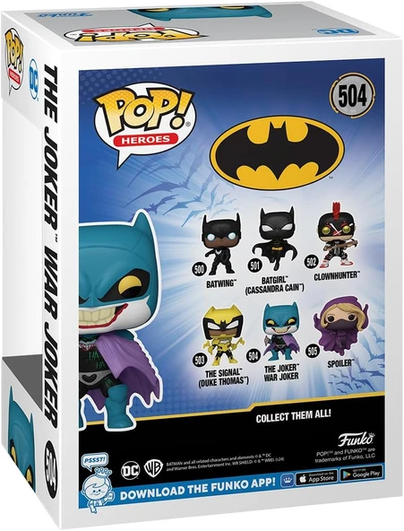 Funko Pop Heroes: Batman Wz- Joker Figür - Resim 3