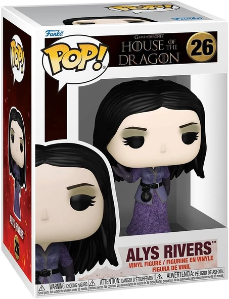 Funko Pop Television: House Of The Dragon – Alyce Rivers, Oyuncak Figür ürün görseli 1