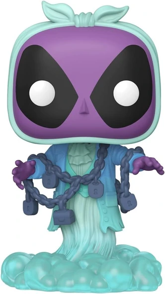 Funko Pop Plus Marvel: Deadpool Lit Classics – Deadpool Jacob Marley, Oyuncak Figür - Resim 2
