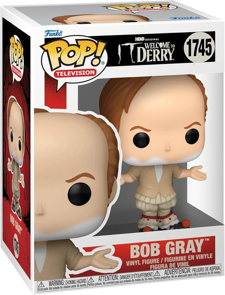Funko Pop! Tv: Welcome To Derry - Bob Gray - Koleksiyon Vinil Figür - Hediye Fikri - Resmi Ürünler - ürün görseli 1