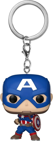 Funko Pop Anahtarlık : Marvel New Classic - Captain America ürün görseli 1