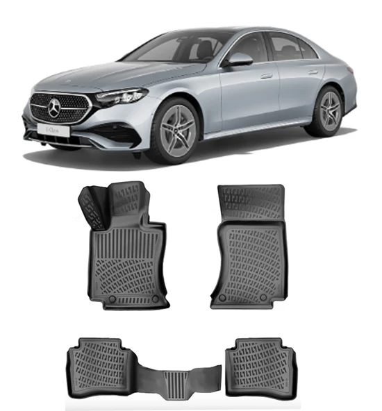 Mercedes E Serisi W214 2023 Sonrası BTM 3D Havuzlu Paspas ürün görseli 1