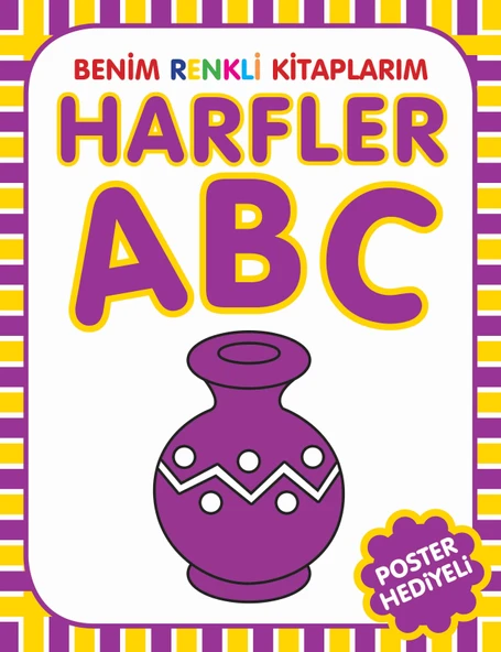 Benim Renkli Kitaplarım Harfler ürün görseli 1