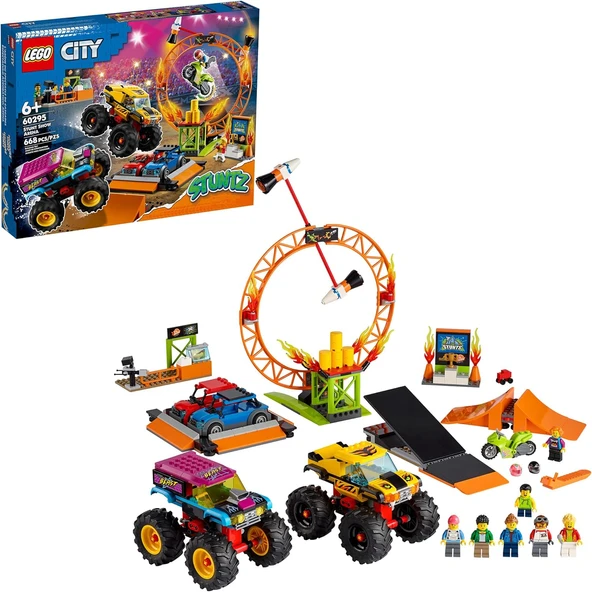 Lego® City Gösteri Arenası 60295 - Çocuklar Için Havalı Bir Gösteri Oyuncağı Yapım Seti (668 Parça) ürün görseli 1