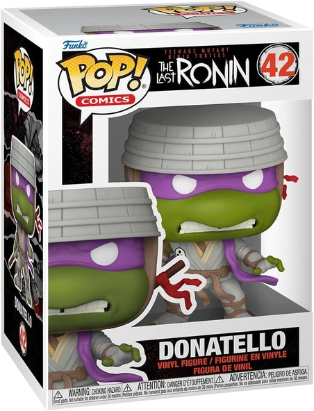 Funko Pop! Comics: Teenage Mutant Ninja Turtles (Tmnt) Lr - Donatello - Tmnt Comics - Vinil Koleksiy ürün görseli 1