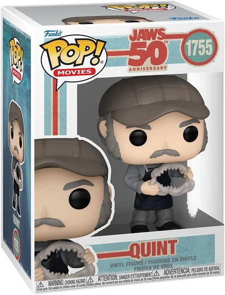 Funko Pop Movies: Jaws - Quint, Oyuncak Figür ürün görseli 1
