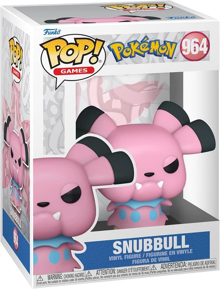 Funko Pop Games: Pokemon- Snubbull(Emea) Figür ürün görseli 1