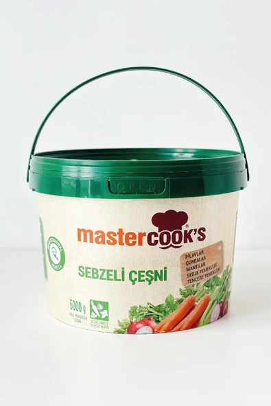 MASTERCOOKS SEBZELİ ÇEŞNİ 5 KG ürün görseli 1
