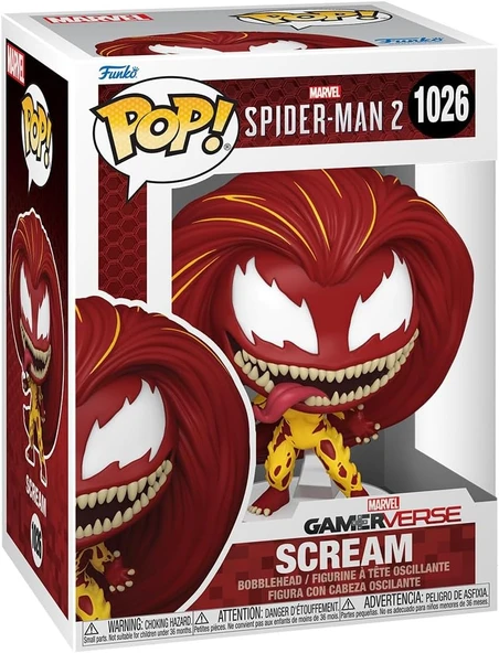 Funko Pop Games: Spider Man - Scream (Mary Jane) Figür ürün görseli 1