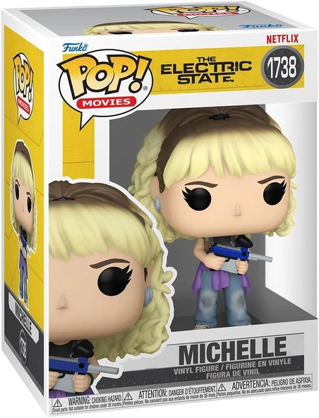 Funko Pop Movies: Electric State Michelle With Paintball Gun Figür ürün görseli 1