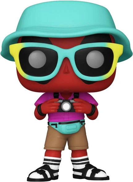 Funko Pop! Marvel: Deadpool - Turist Deadpool - Resim 2