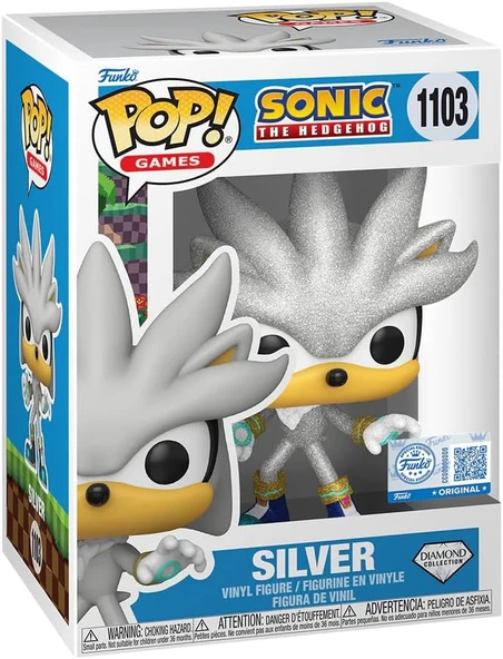 Funko Sonic Pop! Games - Silver(Fl) - Resim 2