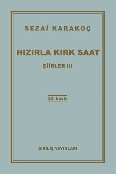 Şiirler 3 - Hızırla Kırk Saat ürün görseli 1