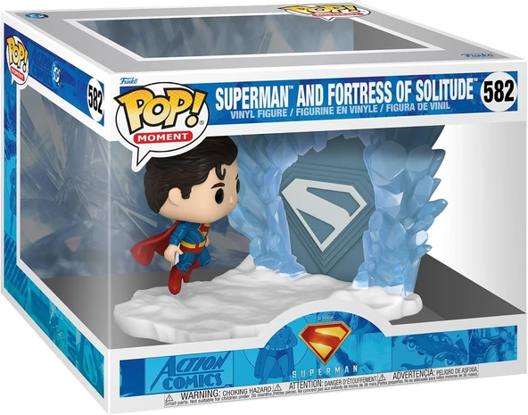Funko Pop Moment: Superman And Fortress Of Solitude, Oyuncak Figür ürün görseli 1