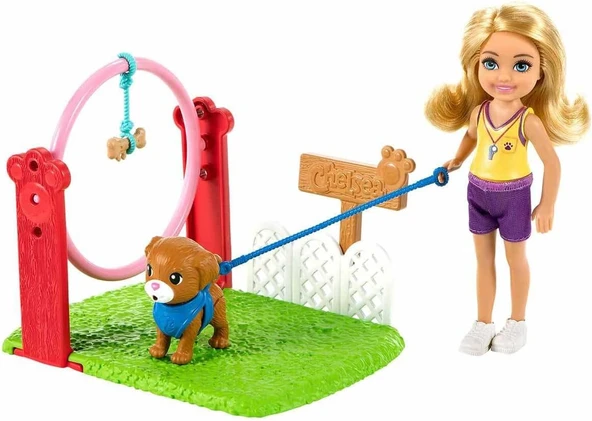 Barbie Chelsea Meslekleri Öğreniyor Gtr88 - Köpek Eğitmeni ürün görseli 1