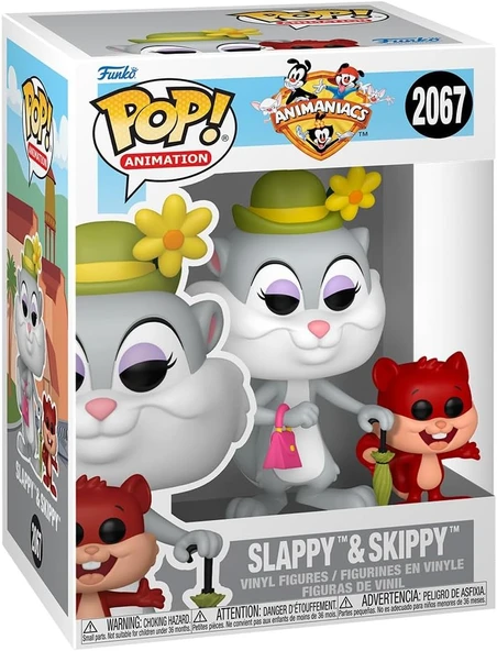 Funko Pop! & Buddy: Animaniacs - Slappy & Skippy - Koleksiyon Vinil Figür - Hediye Fikri - Resmi Ürü ürün görseli 1
