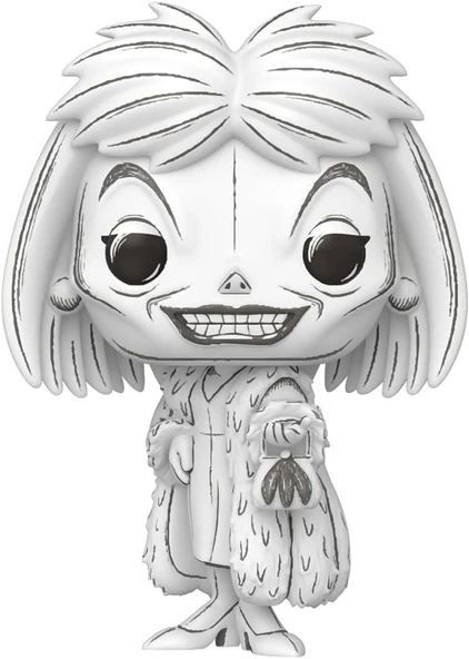 Funko Pop Disney: Sketched - Cruella De Vil - Resim 2