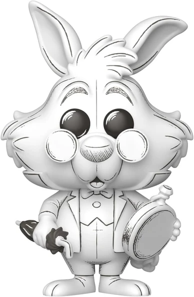 Funko Pop Disney: Sketched - White Rabbit - Resim 2