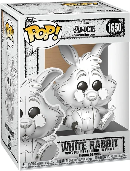 Funko Pop Disney: Sketched - White Rabbit ürün görseli 1