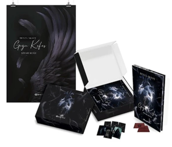 Siyah Kuğu 3 Göğü Kafes (Kutulu Set) ürün görseli 1